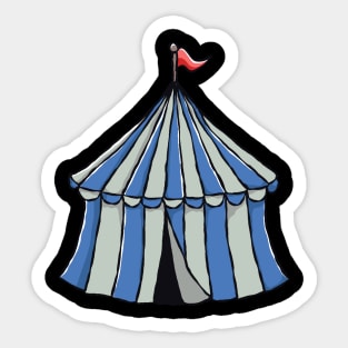 Circus Tent Sticker